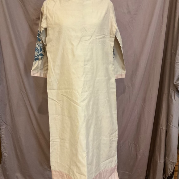 Block printed caftan - Picture 8 of 9